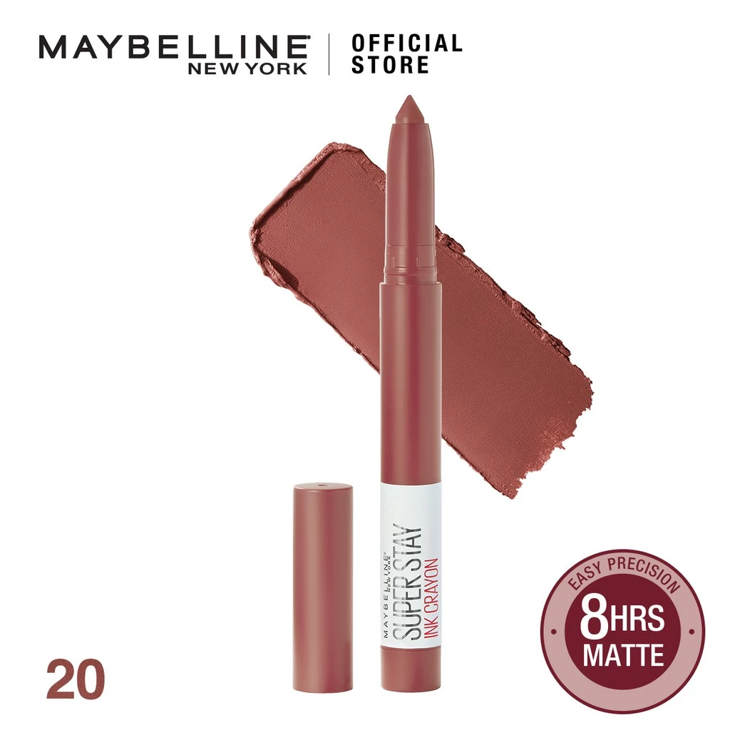 Produk Maybelline Terbaik Superstay Ink Crayon Matte Lipstick Make Up