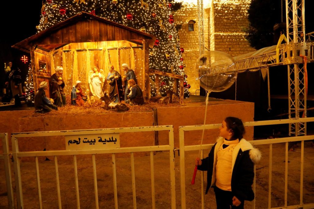 Perayaan Natal di Palestina