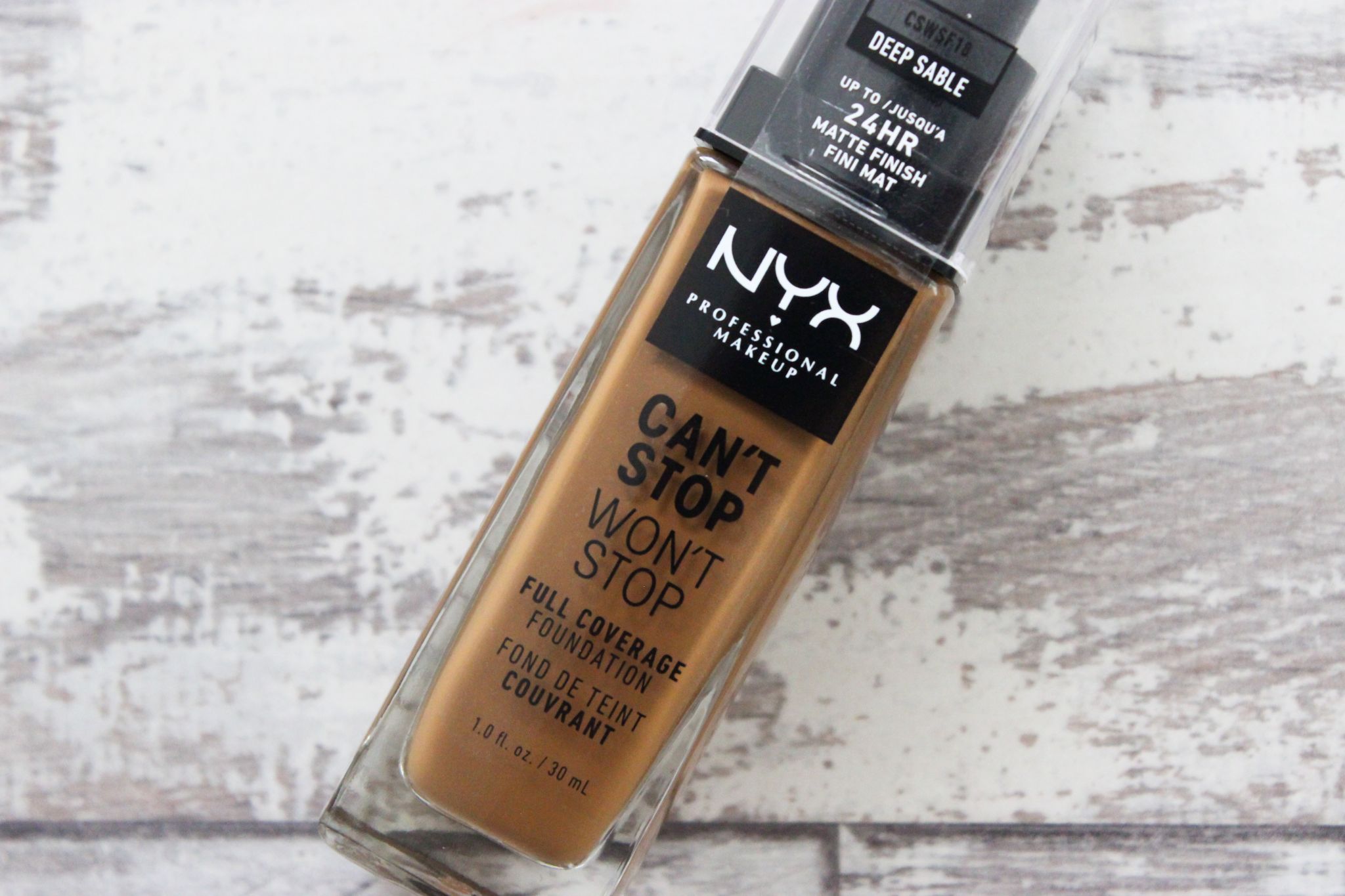 NYX Can't Stop Won't Stop Foundation Shopee
