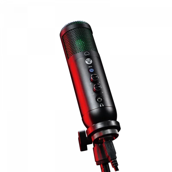 peralatan untuk youtuber gaming Fantech LEVIOSA MCX01 Condenser Microphone USB 