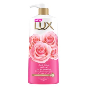 Lux Body Wash Soft Rose normal baru