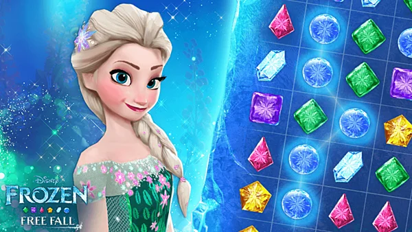 Frozen Free Fall game petualangan anak perempuan android