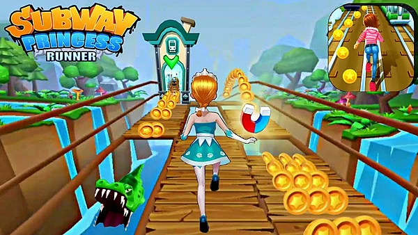 subway princess runner game seru untuk anak perempuan petualangan