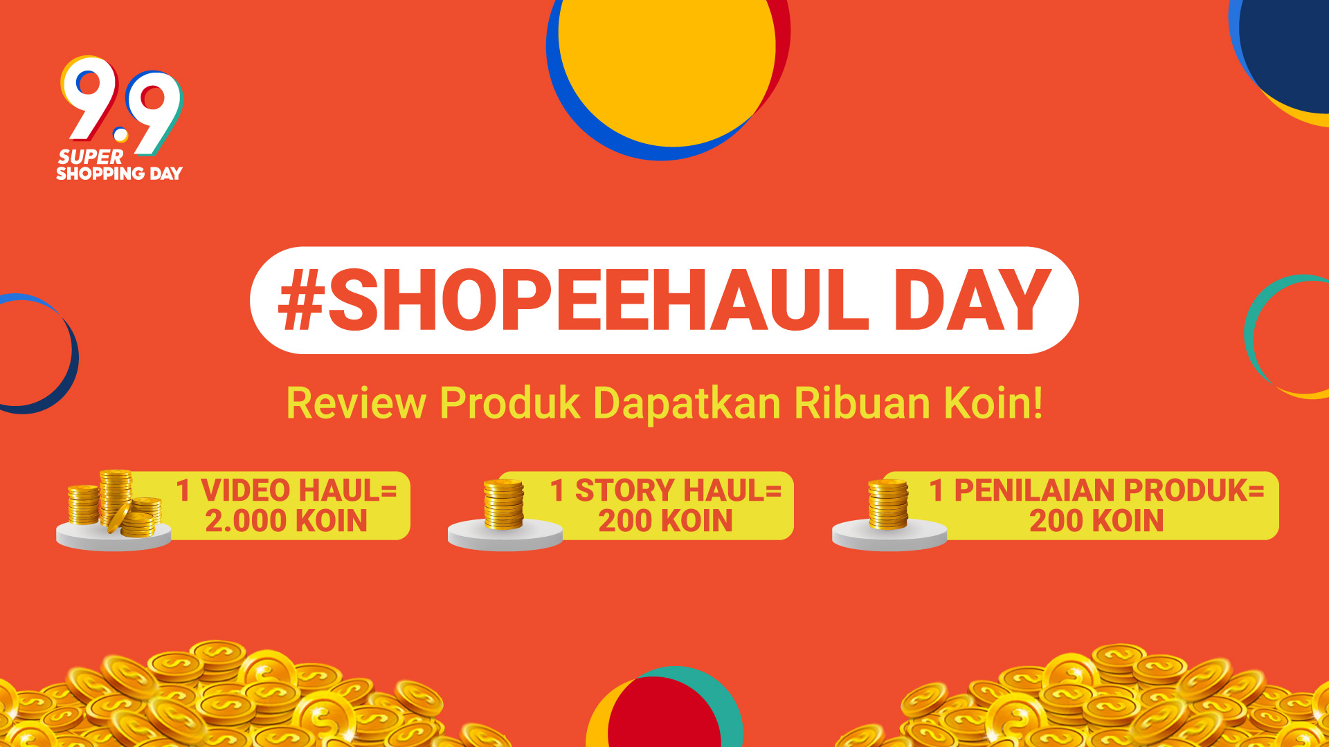 Pamerkan Belanjaanmu Dalam Shopee Haul Day Dapatkan Ribuan Koin Shopee 