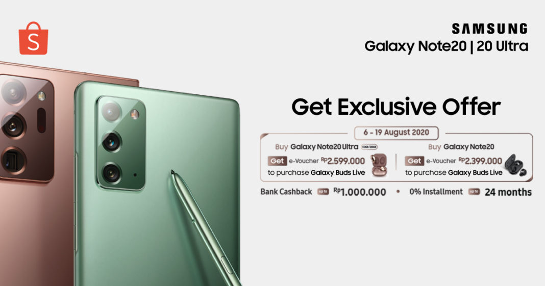 Exclusive Launch Samsung Galaxy Note20 Series, Ikuti Pre-Ordernya dan