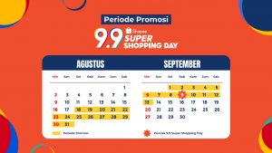 Periode Promosi Shopee 9.9 Super Shopping Day