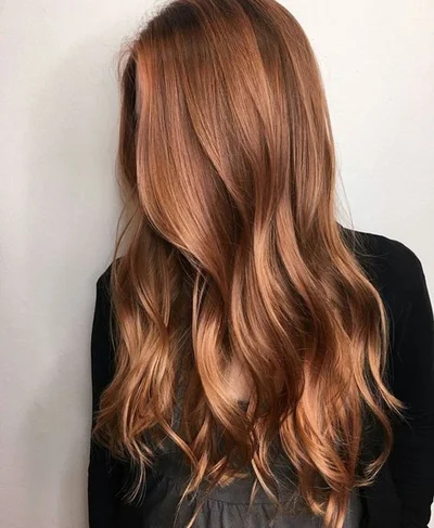 ginger brown hair tren warna rambut 2022
