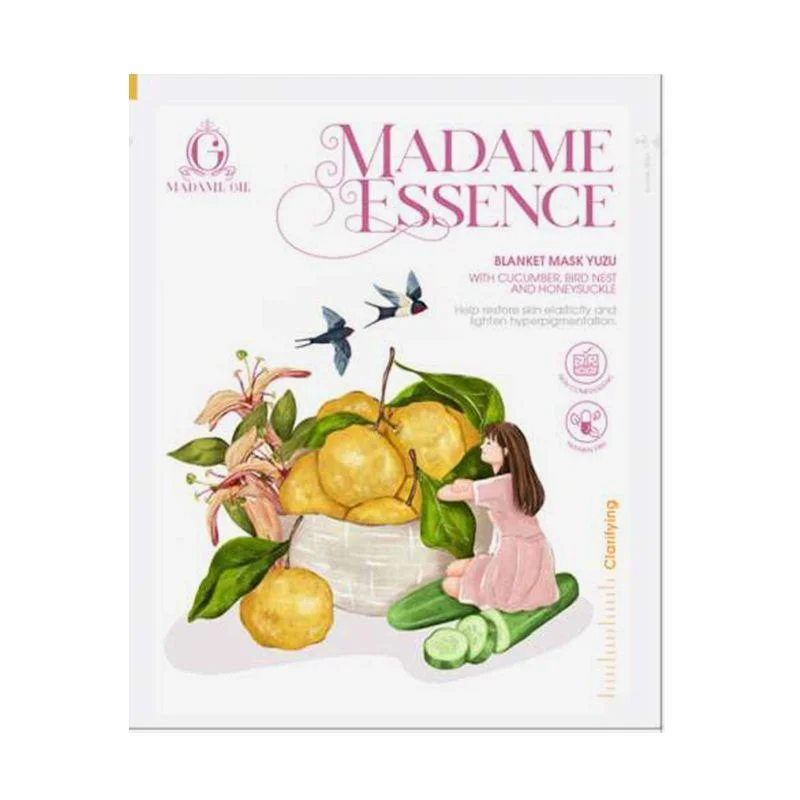 sheet mask terbaik Madame Gie Madame Essence Blanket Mask
