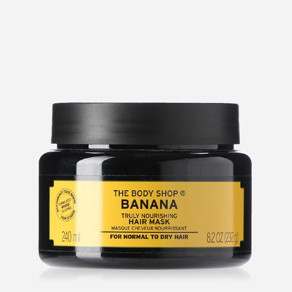 The Body Shop Banana Truly Nourishing Hair Mask Treatment