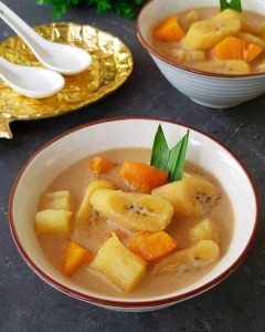 Kolak Pisang minuman untuk buka puasa