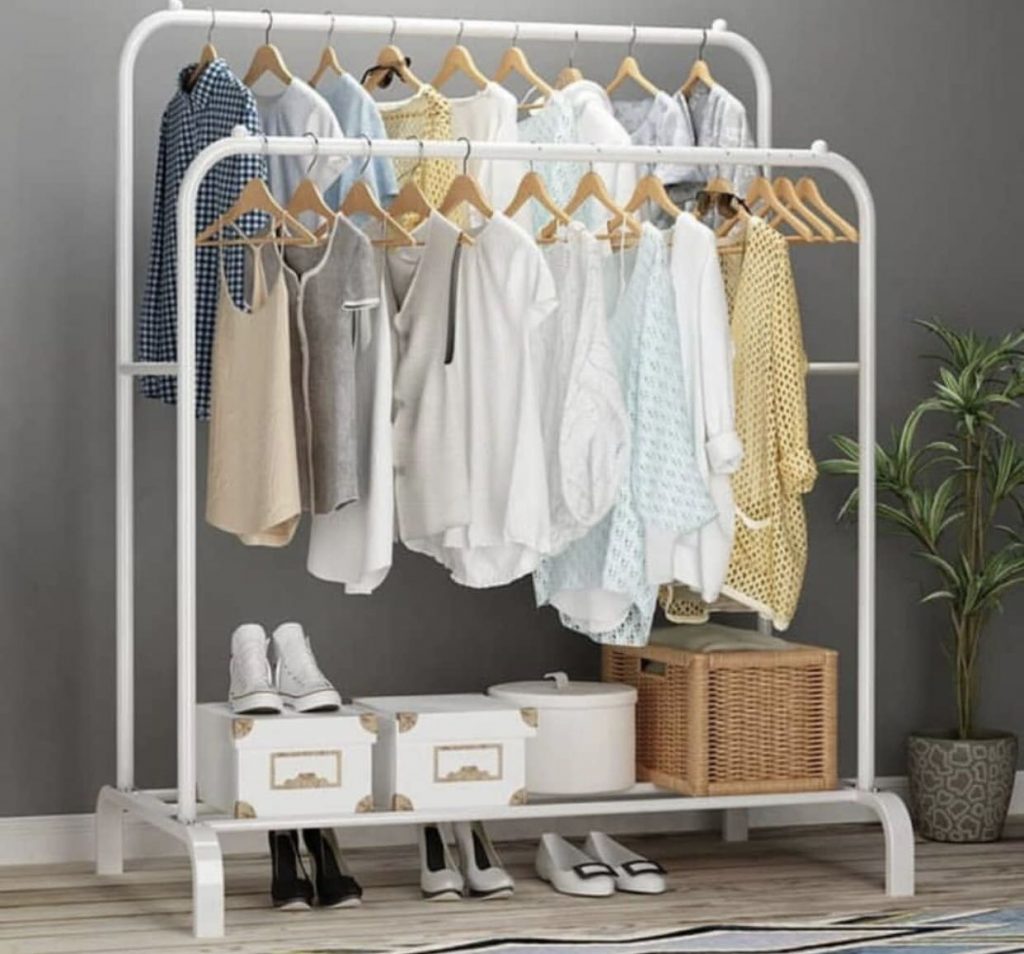 Standing Clothes Hanger Desain Lemari Minimalis