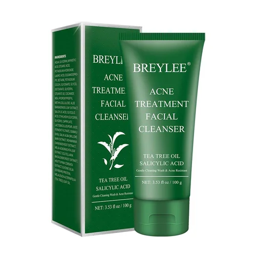 Breylee Acne Treatment Facial Cleanser facial wash untuk kulit berminyak