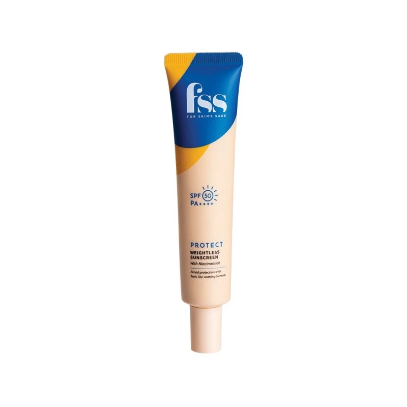 For Skin’s Sake Weightless Sunscreen SPF 50 PA++++ Sunscreen Lokal