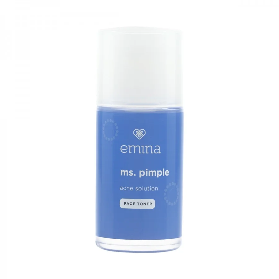 toner untuk kulit berjerawat Emina Ms. Pimple Acne Solution Face Toner 50 ml