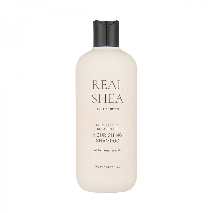 Rated Green Real Shea Nourishing Shampoo shampo untuk rambut kering