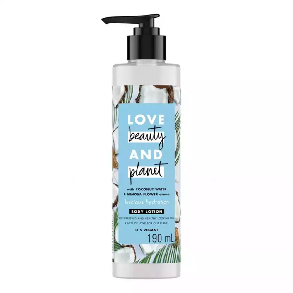 Love, Beauty, and Planet Coconut Water & Mimosa Flower Body Lotion
