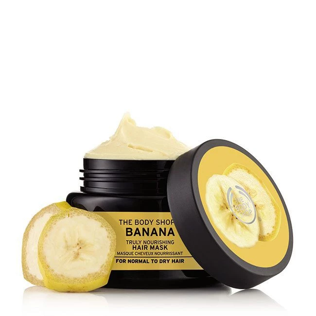 The Body Shop Banana Truly Nourishing Hair Mask Treatment 