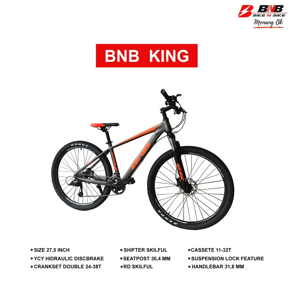merk sepeda gunung lokal terbaik bnb king