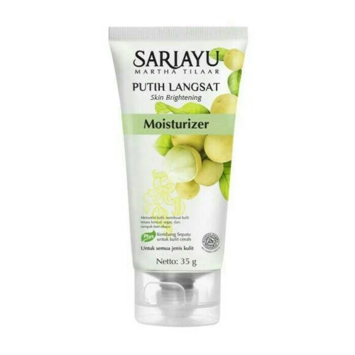sariayu moisturizer for dry skin