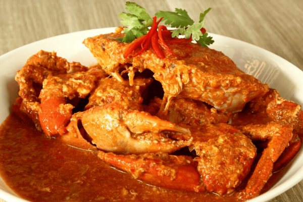 makanan khas singapura chilli crab