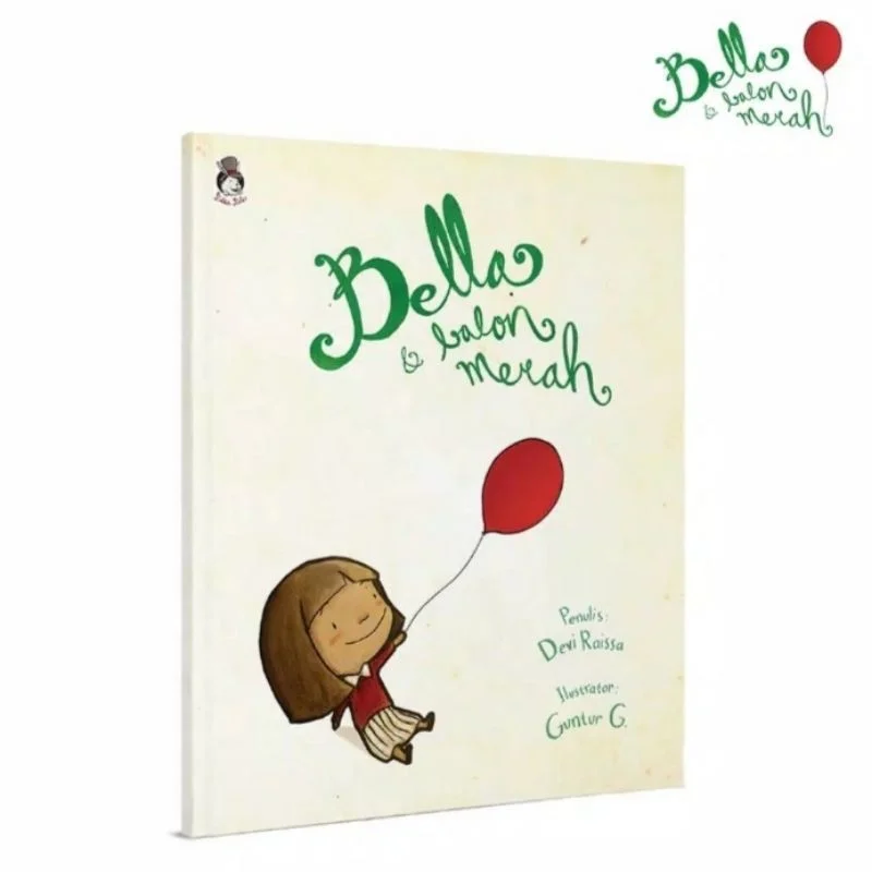 buku cerita anak bella dan balon merah