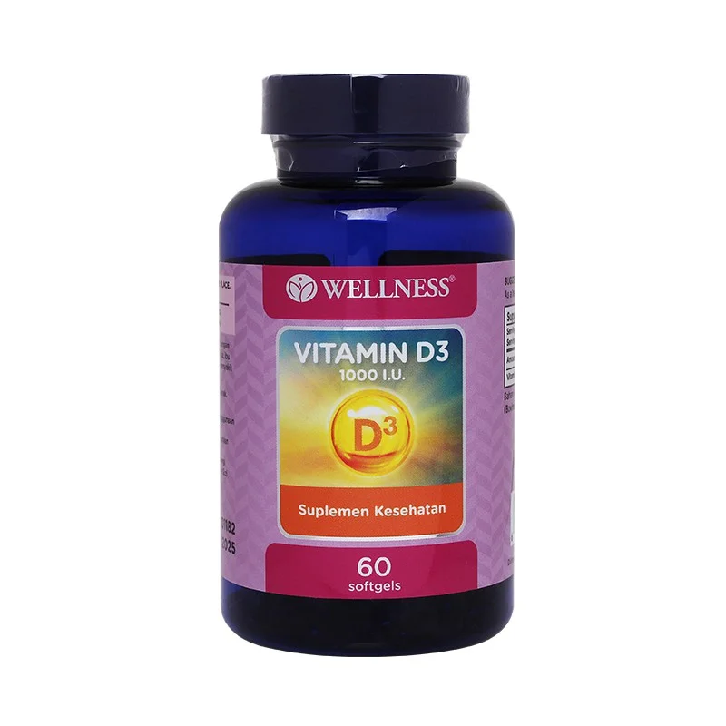 Wellness Vitamin D3-1000 IU