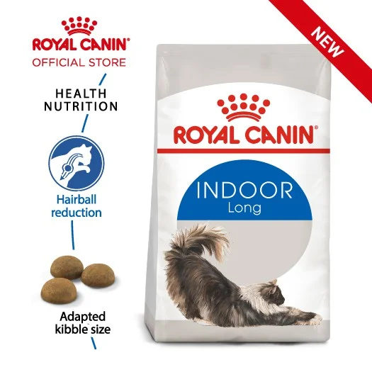 Royal Canin Indoor Long Hair Makanan Kucing Dewasa 400gr