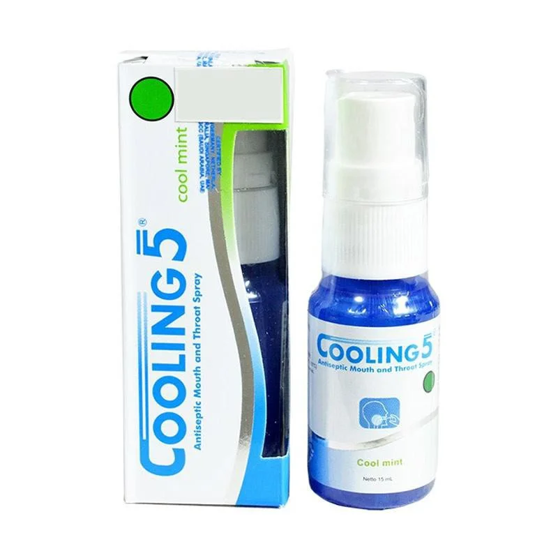 Cooling 5 Mouth & Throat Spray 15 Ml