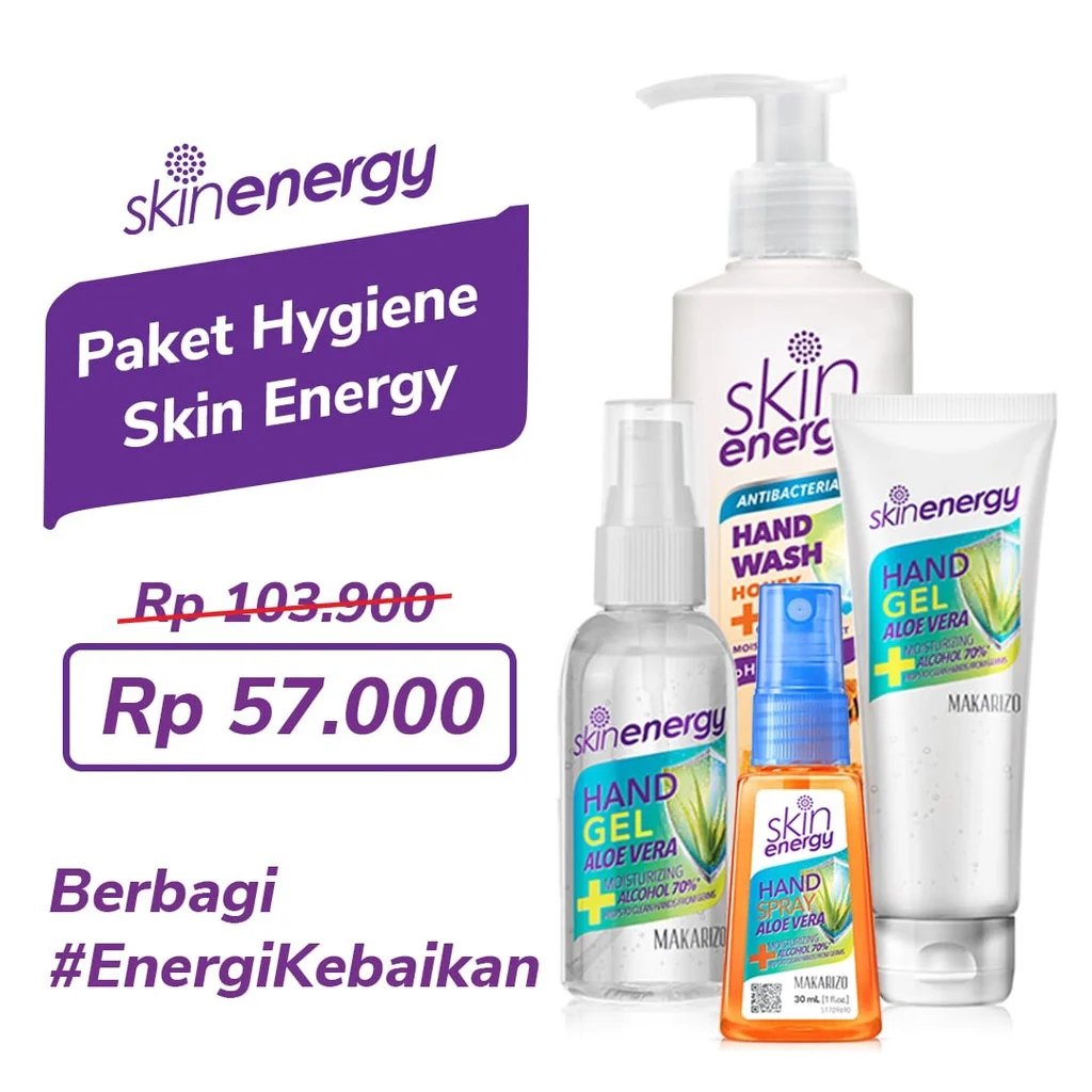 paket skincare terbaik Paket Hygiene Skin Energy Berbagi #EnergiKebaikan