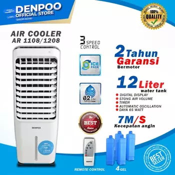Denpoo Air Cooler AR 1208 XF 12 Liter