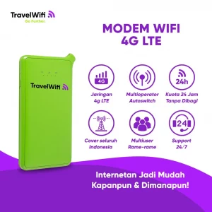 Travel Wifi Mobile modem 4g terbaik