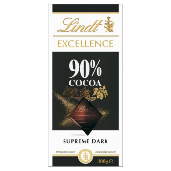 Lindt Excellence Dark Chocolate 90%