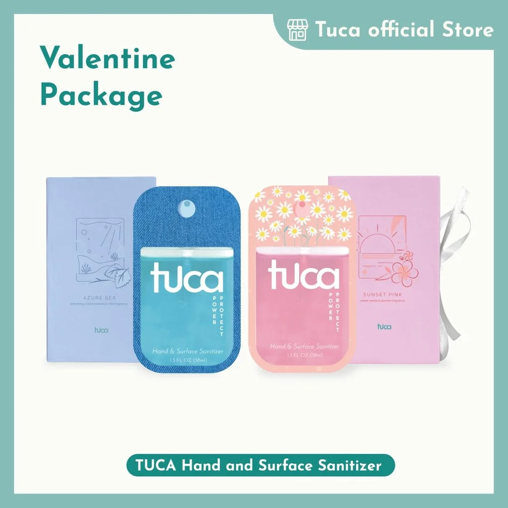 Tuca Hand Sanitizer and Surface Sanitizer Couple