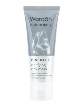 Wardah Mineral + Clarifying Clay Mask rekomendasi terbaik