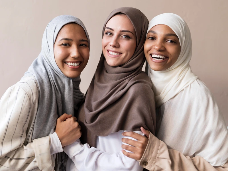 tutorial hijab pashmina