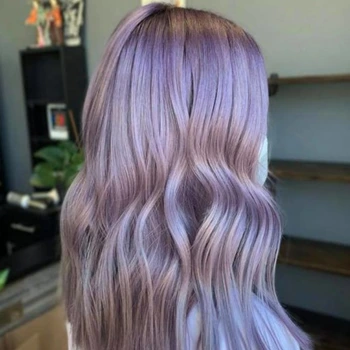warna rambut ungu