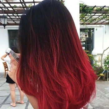 cat rambut warna merah