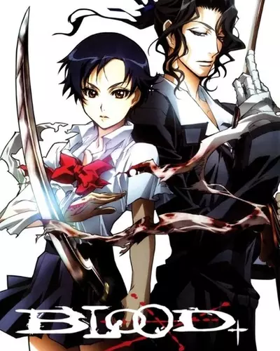 Anime action romance blood+