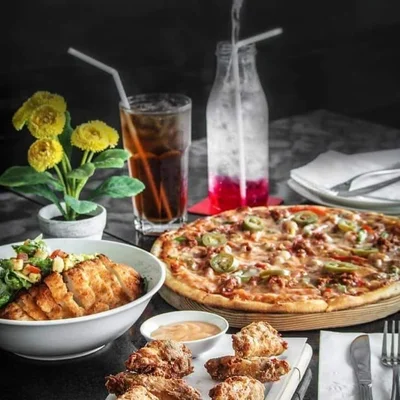 tempat buka puasa di bsd la vera pizza bsd