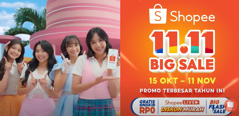 Gempar! Hadir Sebagai Bintang Iklan Shopee Terbaru, JKT48 Berhasil ...