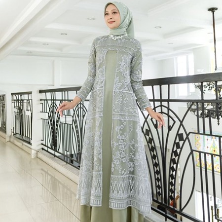 gamis brokat