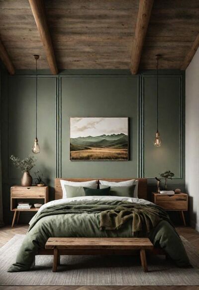 warna cat kamar tidur yang menenangkan