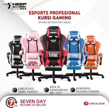 Kursi gaming terbaik Keep going, max!