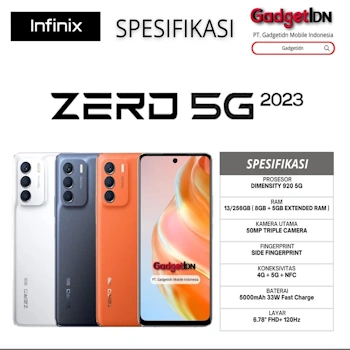 3. hp gaming murah INFINIX Zero 5G